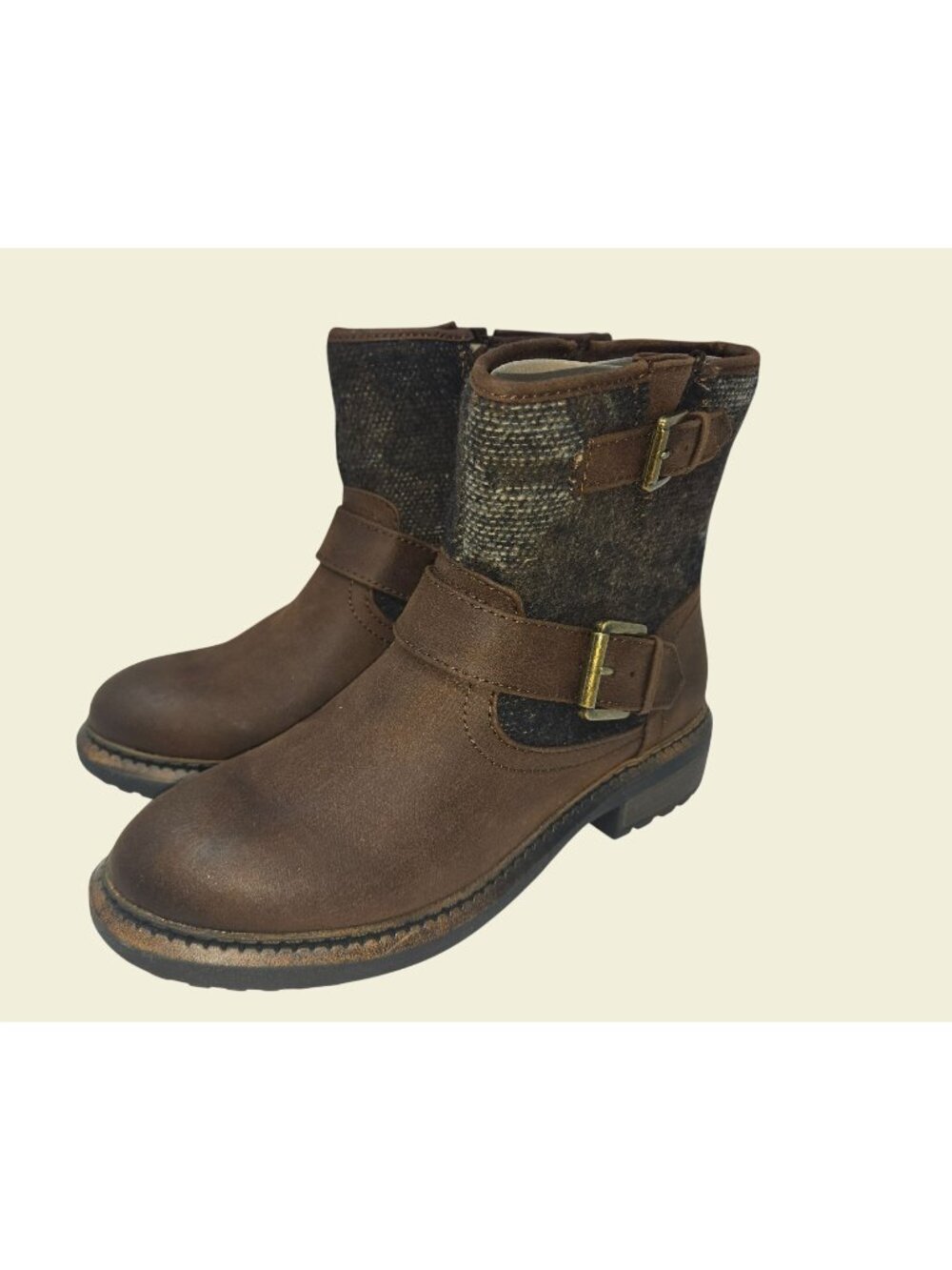 White Mountain Womens Carlin Brown Boots 6M